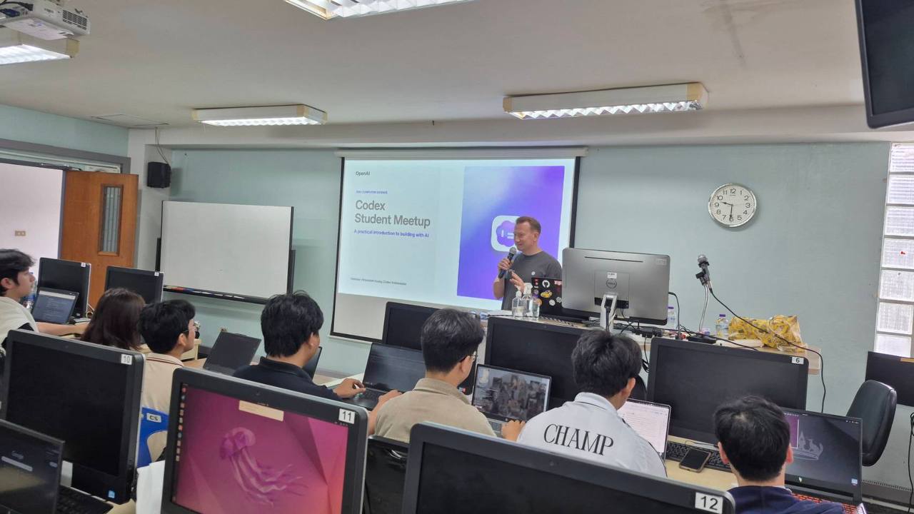Cover Image for Codex at Chiang Mai University: From First Prompts to Student Projects