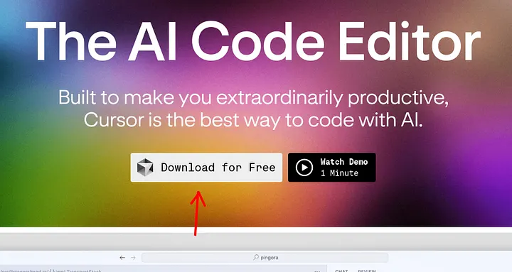 Download the Cursor AI