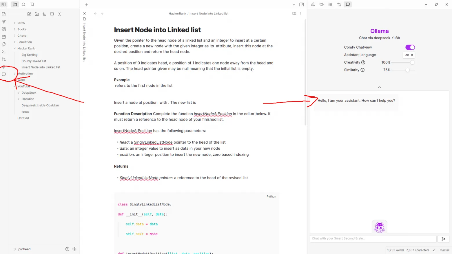 How to Access DeepSeek Inside Obsidian