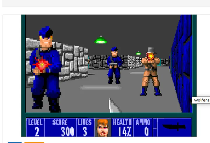 Wolf. Source: https://preterhuman.net/software/wolfenstein-3d-for-macintosh/