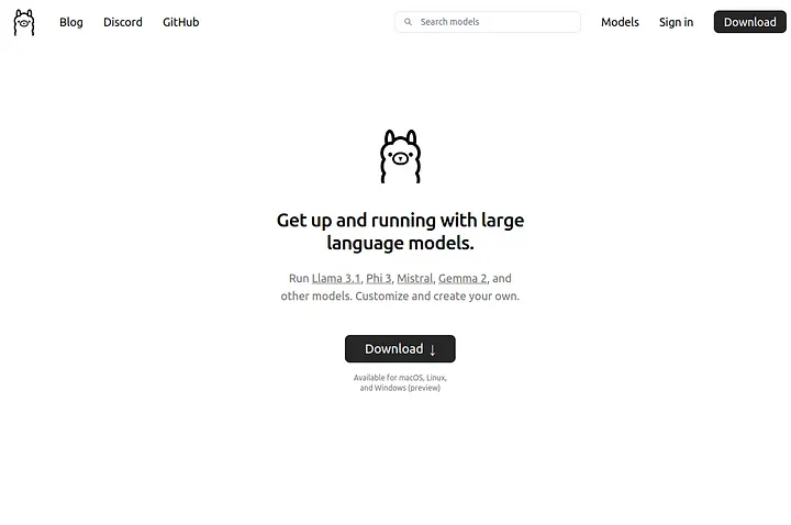 Download and Install the Ollama Tool
