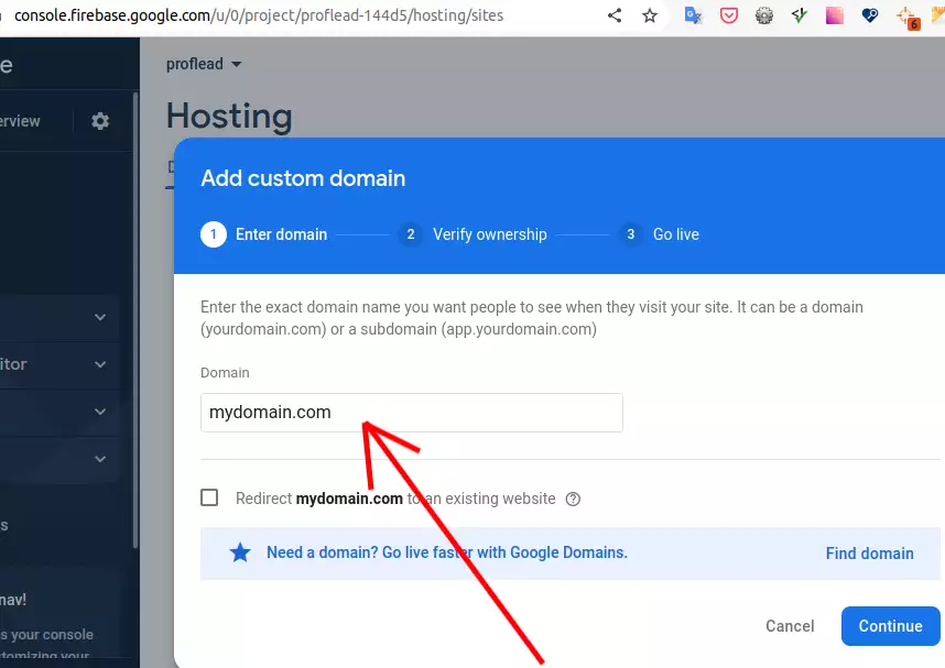 How to Set Up a Custom Domain for Firebase Hosting