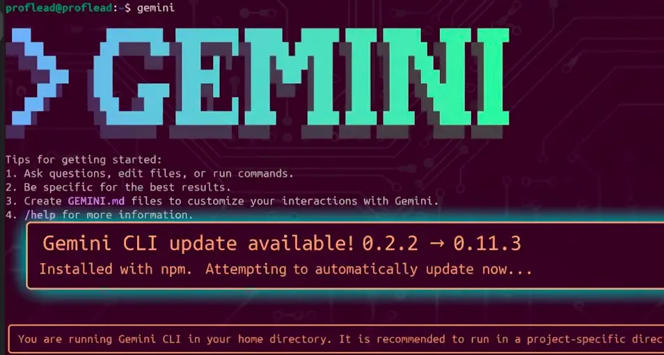 Cover Image for How to Update Gemini CLI: Simple Tutorial