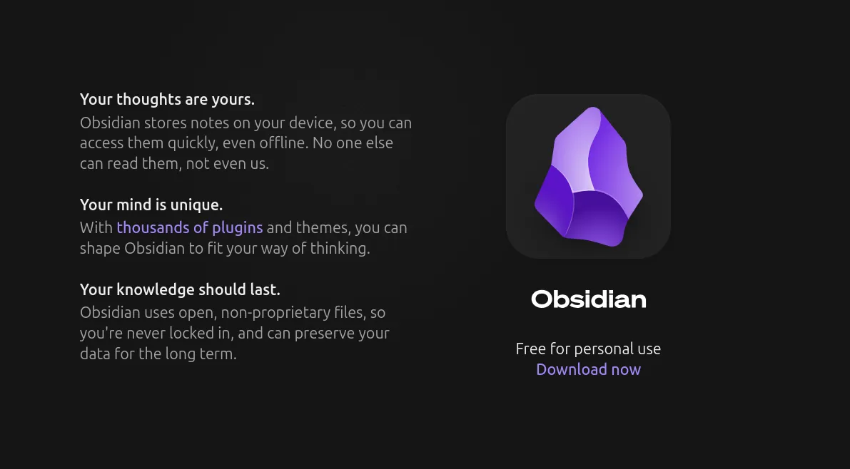 Why Use Obsidian?