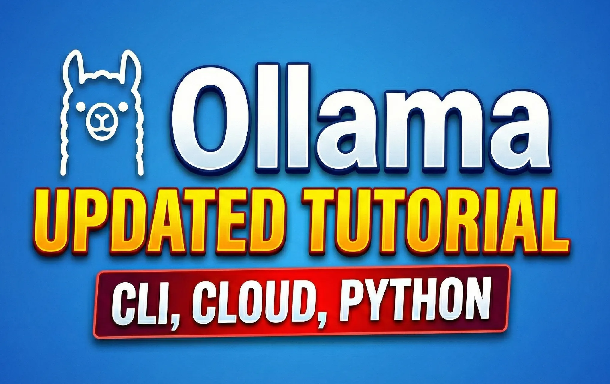 Ollama Tutorial: Run LLMs Locally with CLI, Cloud & Python