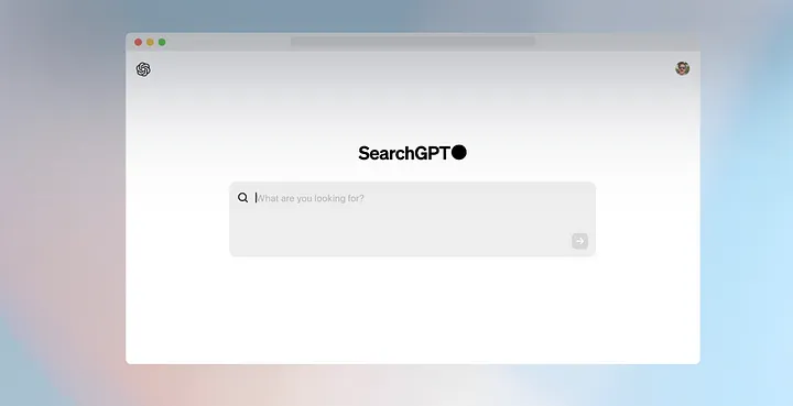 Cover Image for SearchGPT — AI-Powered Search Engine First Look