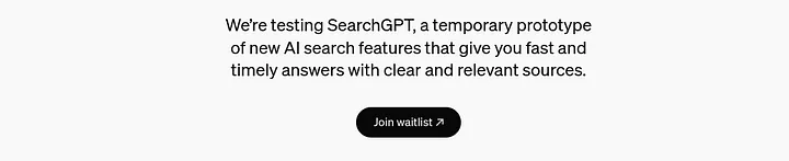 How to try SearchGPT