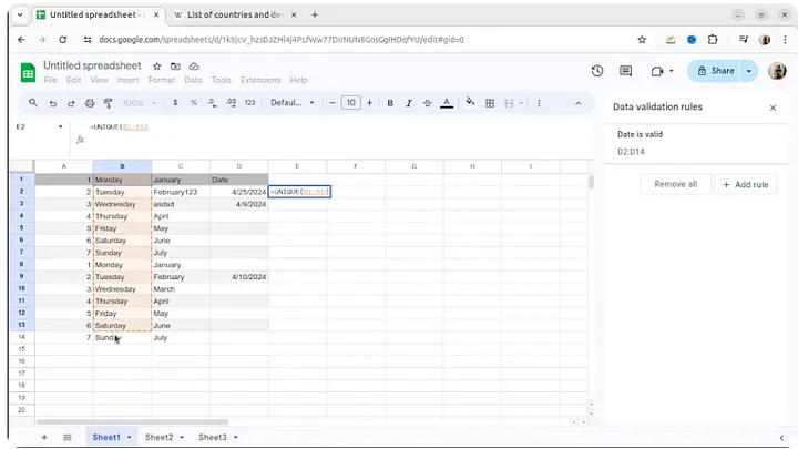 Google Sheets Features for Everyday Work