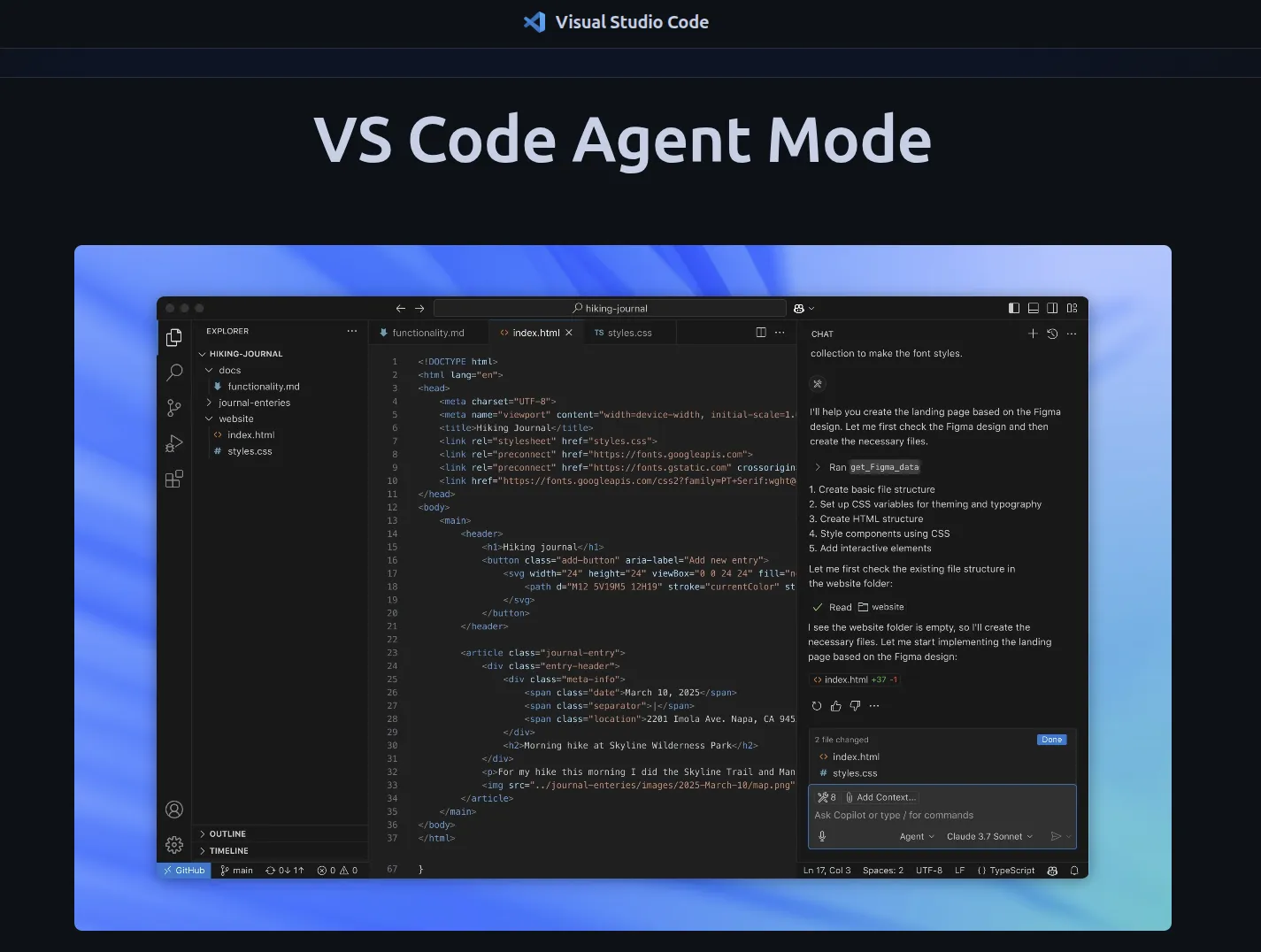 Cover Image for VS Code Agent Mode: GitHub Copilot Agent Mode Explained