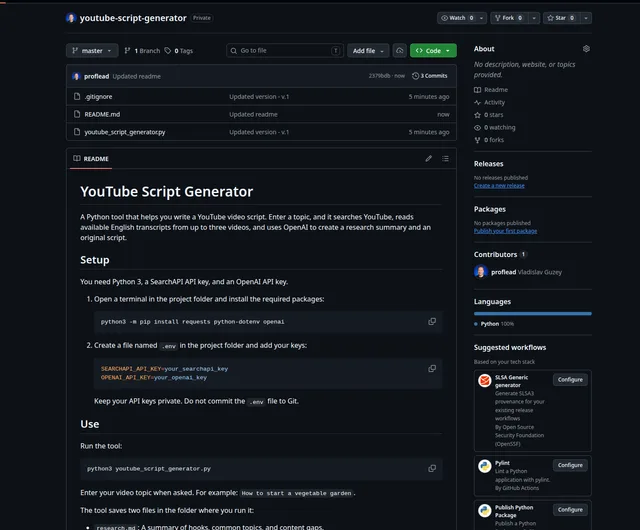GitHub Repository