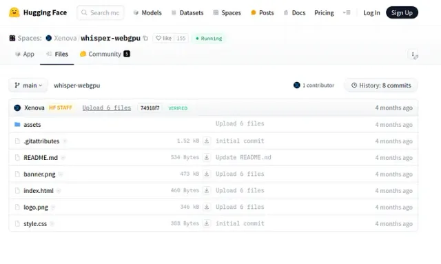 Hugging Face’s Transformers.js and ONNX Runtime Web