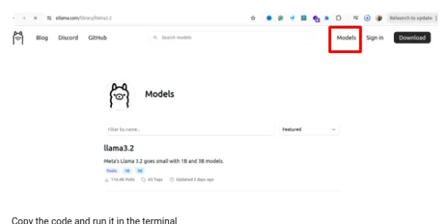 Download a New Llama 3.2
