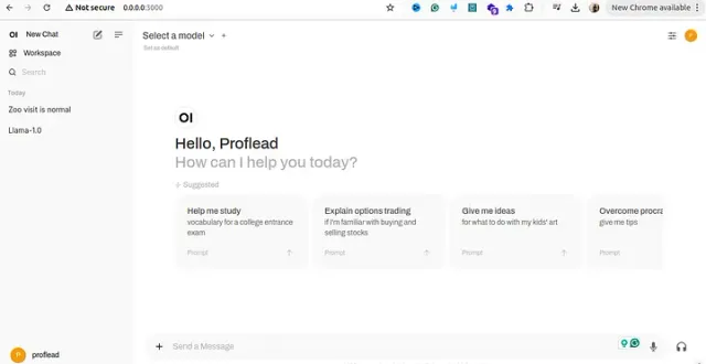Llama 3.2 in Browser